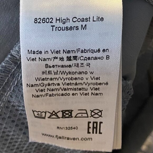 Fjallraven High Coast Lite Trousers - Picture 6 of 6
